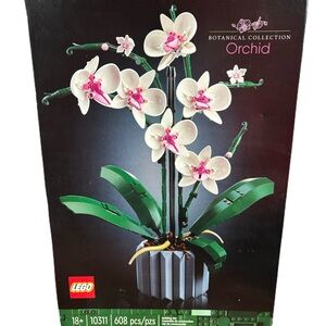 NWT LEGO Orchid Set with White and Pink Blooms